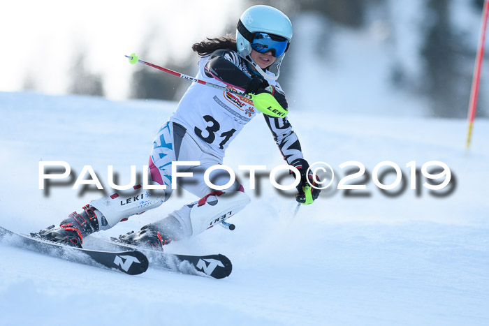 DSV Dt. Schülercup U14 SL 20.01.2019 Slalom