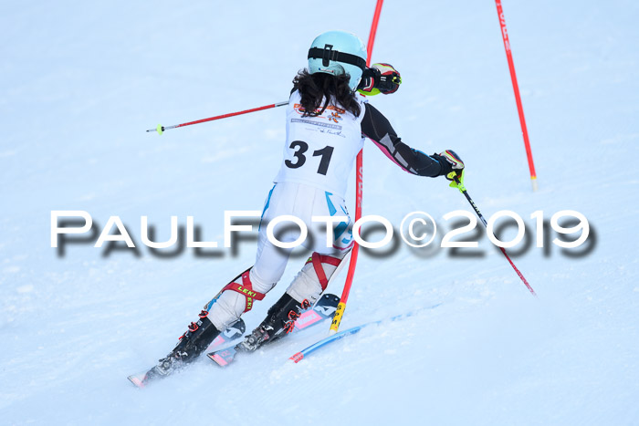 DSV Dt. Schülercup U14 SL 20.01.2019 Slalom