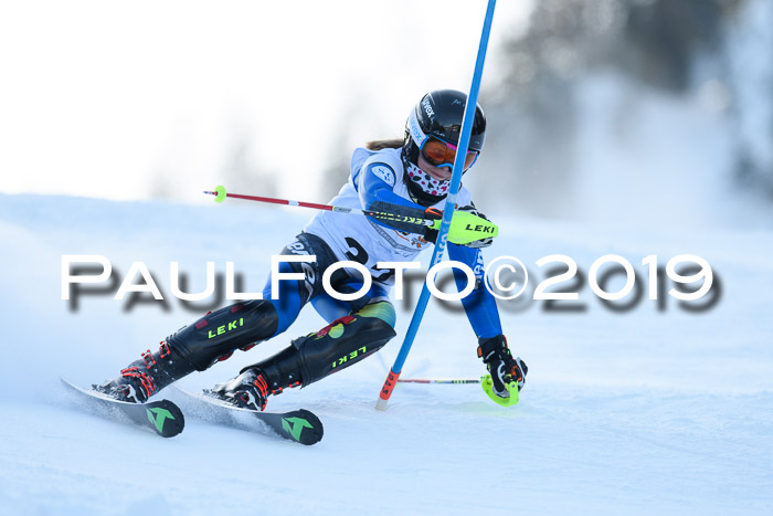 DSV Dt. Schülercup U14 SL 20.01.2019 Slalom