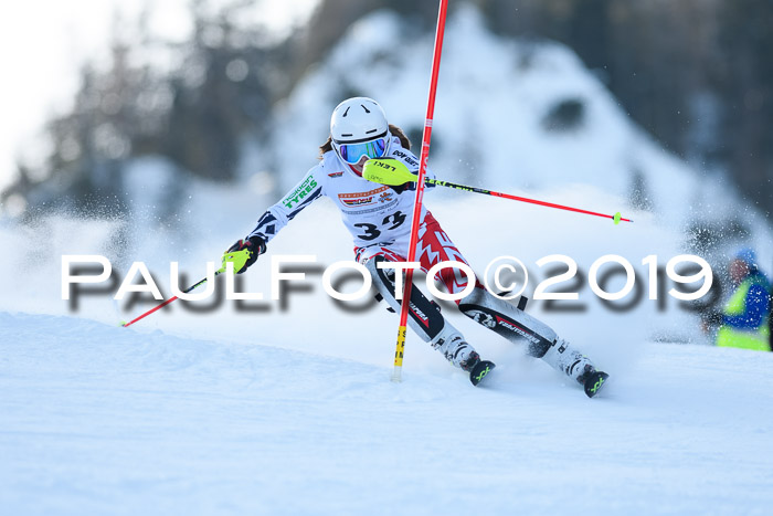 DSV Dt. Schülercup U14 SL 20.01.2019 Slalom