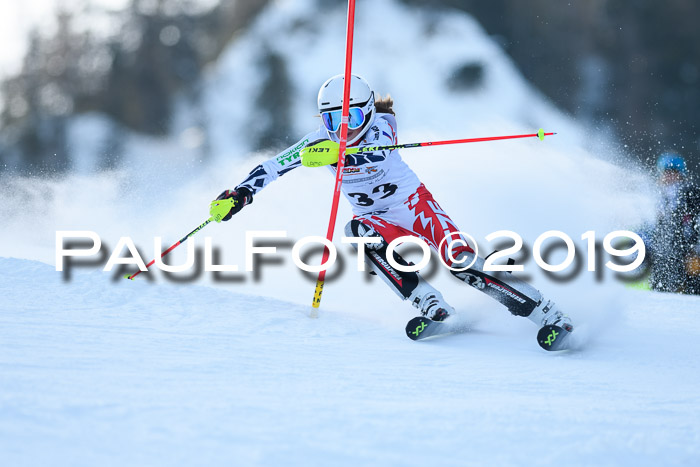 DSV Dt. Schülercup U14 SL 20.01.2019 Slalom