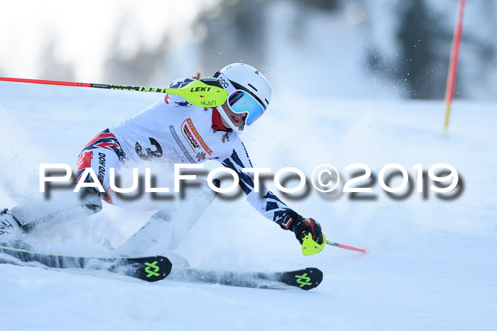 DSV Dt. Schülercup U14 SL 20.01.2019 Slalom