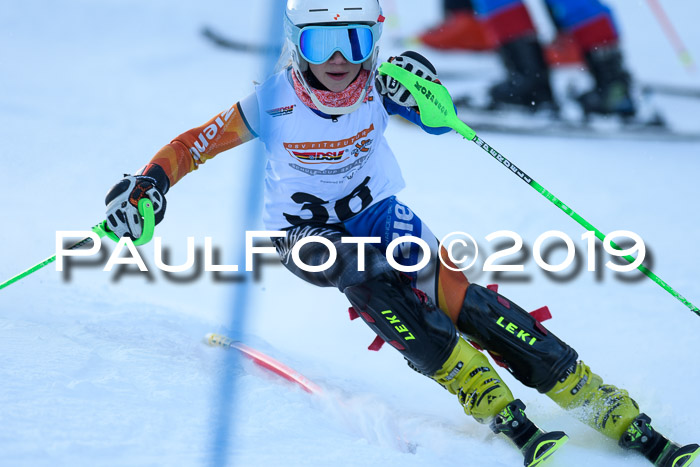 DSV Dt. Schülercup U14 SL 20.01.2019 Slalom