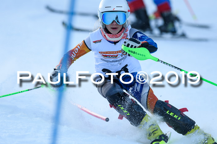 DSV Dt. Schülercup U14 SL 20.01.2019 Slalom