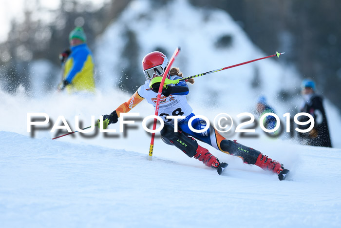 DSV Dt. Schülercup U14 SL 20.01.2019 Slalom