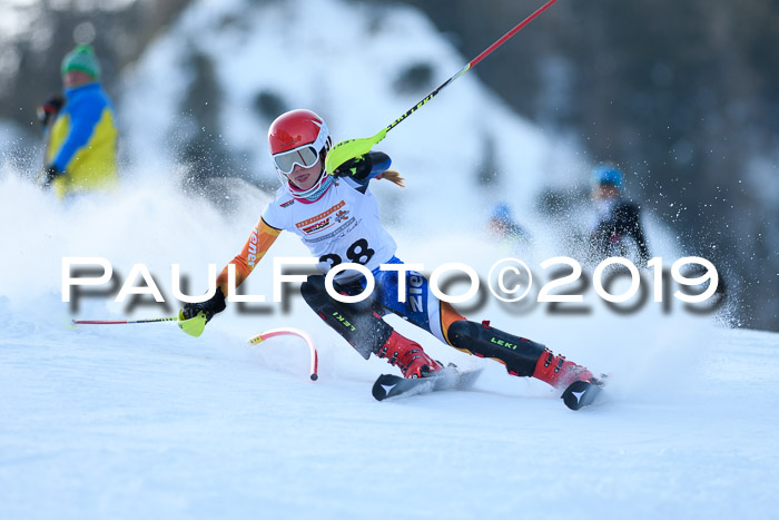 DSV Dt. Schülercup U14 SL 20.01.2019 Slalom