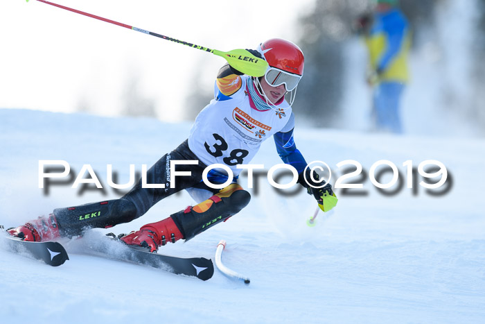 DSV Dt. Schülercup U14 SL 20.01.2019 Slalom