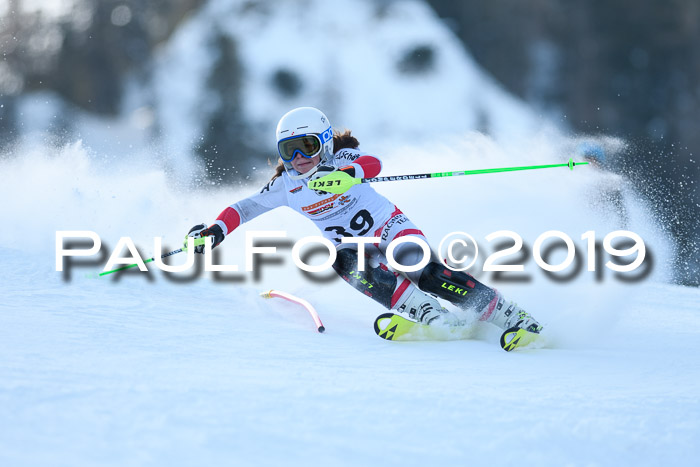 DSV Dt. Schülercup U14 SL 20.01.2019 Slalom