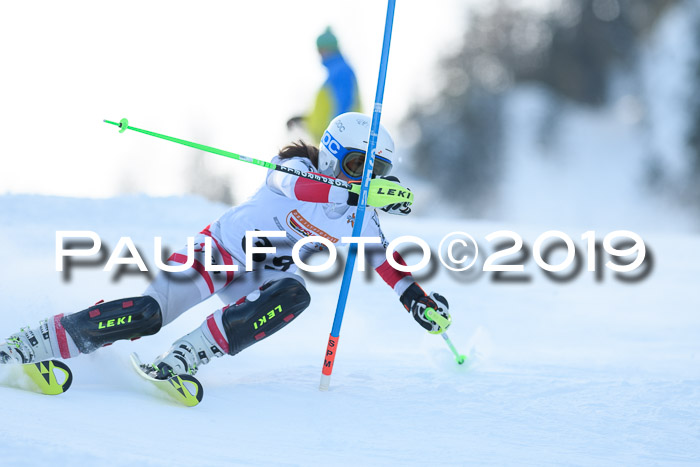 DSV Dt. Schülercup U14 SL 20.01.2019 Slalom