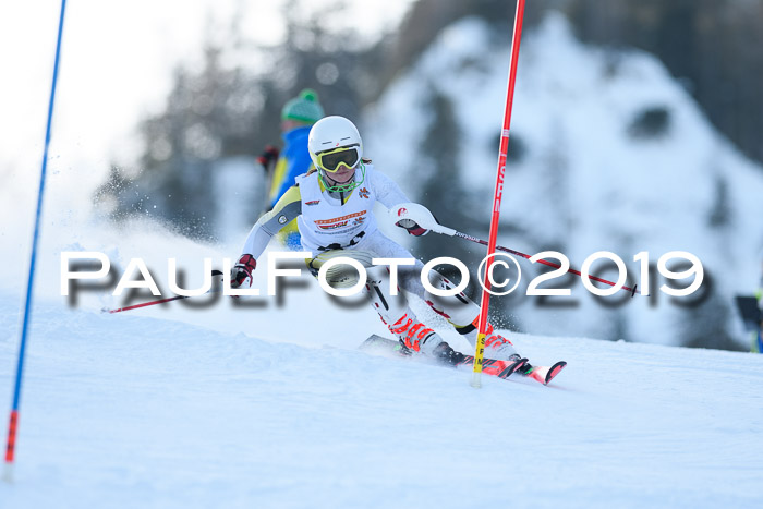 DSV Dt. Schülercup U14 SL 20.01.2019 Slalom