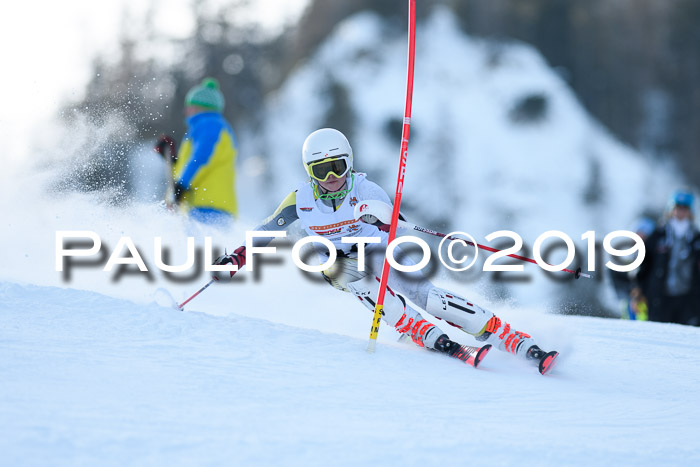 DSV Dt. Schülercup U14 SL 20.01.2019 Slalom