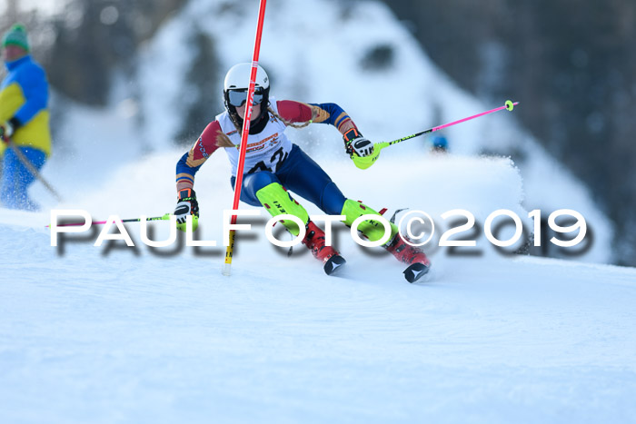 DSV Dt. Schülercup U14 SL 20.01.2019 Slalom