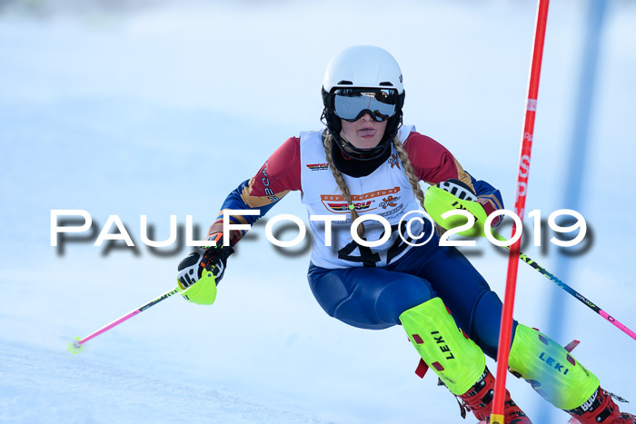 DSV Dt. Schülercup U14 SL 20.01.2019 Slalom