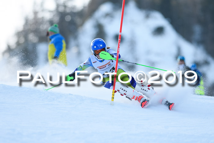 DSV Dt. Schülercup U14 SL 20.01.2019 Slalom