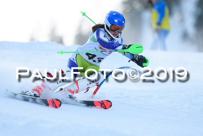 DSV Dt. Schülercup U14 SL 20.01.2019 Slalom