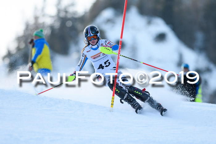 DSV Dt. Schülercup U14 SL 20.01.2019 Slalom