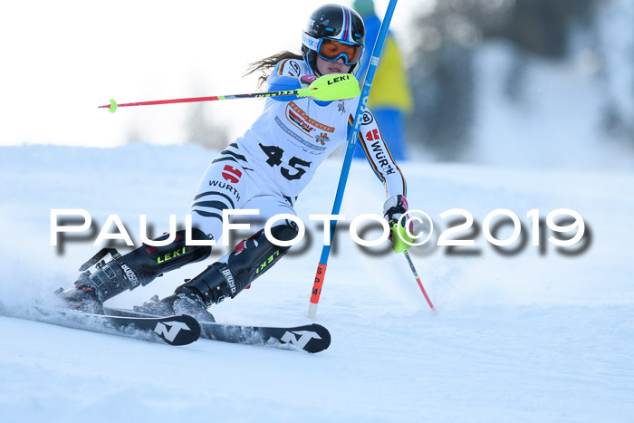 DSV Dt. Schülercup U14 SL 20.01.2019 Slalom