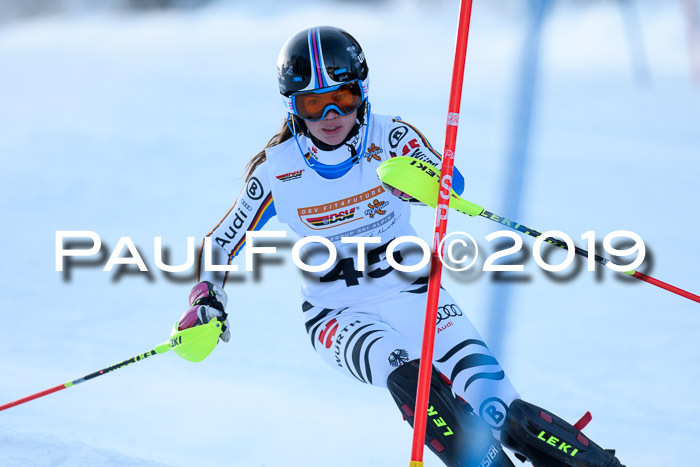 DSV Dt. Schülercup U14 SL 20.01.2019 Slalom