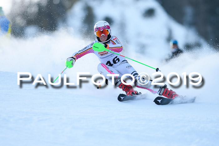 DSV Dt. Schülercup U14 SL 20.01.2019 Slalom