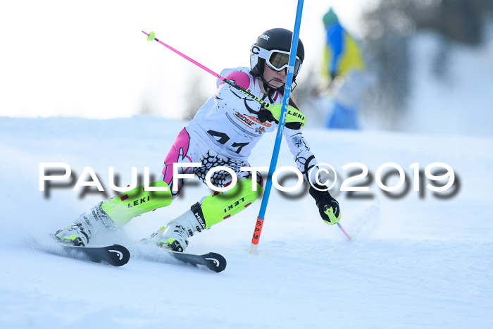 DSV Dt. Schülercup U14 SL 20.01.2019 Slalom