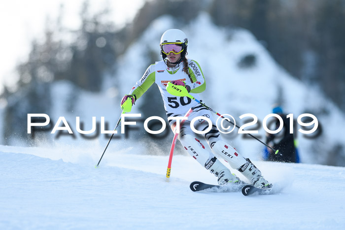 DSV Dt. Schülercup U14 SL 20.01.2019 Slalom