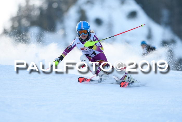 DSV Dt. Schülercup U14 SL 20.01.2019 Slalom