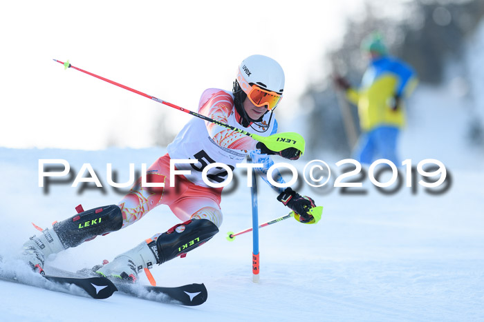 DSV Dt. Schülercup U14 SL 20.01.2019 Slalom