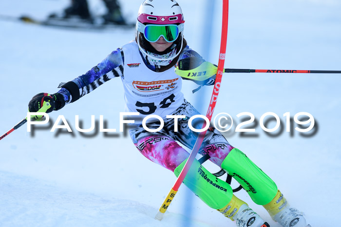 DSV Dt. Schülercup U14 SL 20.01.2019 Slalom