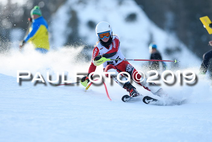 DSV Dt. Schülercup U14 SL 20.01.2019 Slalom