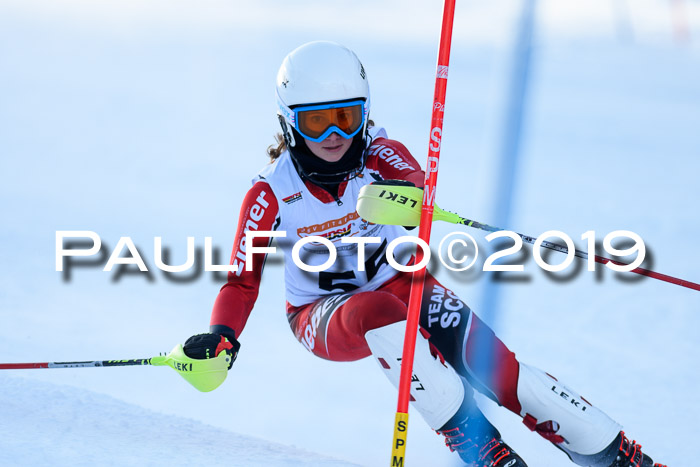 DSV Dt. Schülercup U14 SL 20.01.2019 Slalom