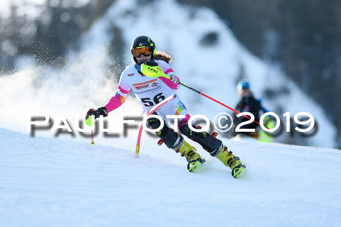 DSV Dt. Schülercup U14 SL 20.01.2019 Slalom