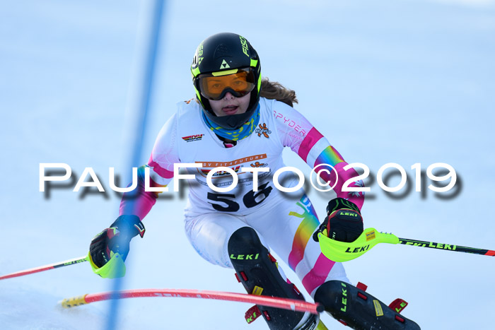 DSV Dt. Schülercup U14 SL 20.01.2019 Slalom