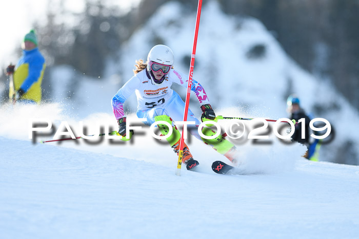 DSV Dt. Schülercup U14 SL 20.01.2019 Slalom