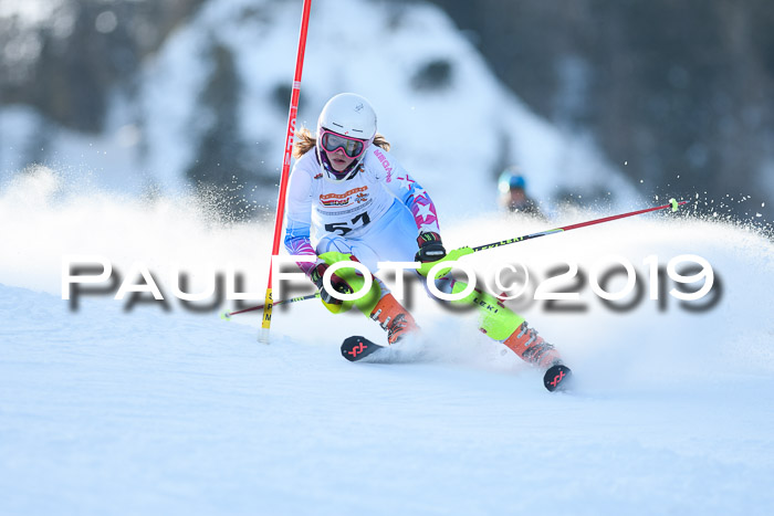 DSV Dt. Schülercup U14 SL 20.01.2019 Slalom
