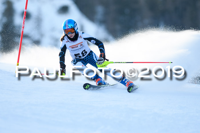 DSV Dt. Schülercup U14 SL 20.01.2019 Slalom