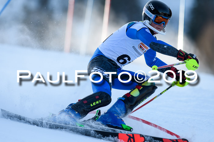 DSV Dt. Schülercup U14 SL 20.01.2019 Slalom