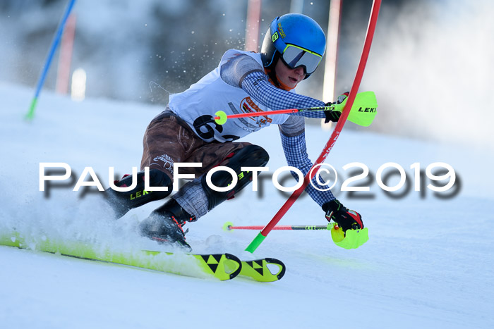 DSV Dt. Schülercup U14 SL 20.01.2019 Slalom