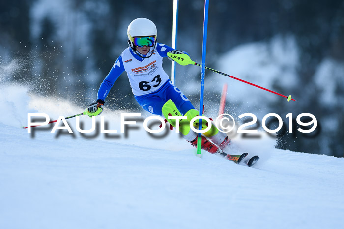 DSV Dt. Schülercup U14 SL 20.01.2019 Slalom