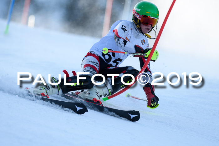 DSV Dt. Schülercup U14 SL 20.01.2019 Slalom