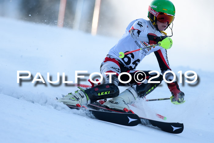 DSV Dt. Schülercup U14 SL 20.01.2019 Slalom