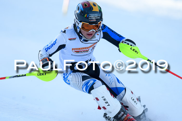 DSV Dt. Schülercup U14 SL 20.01.2019 Slalom