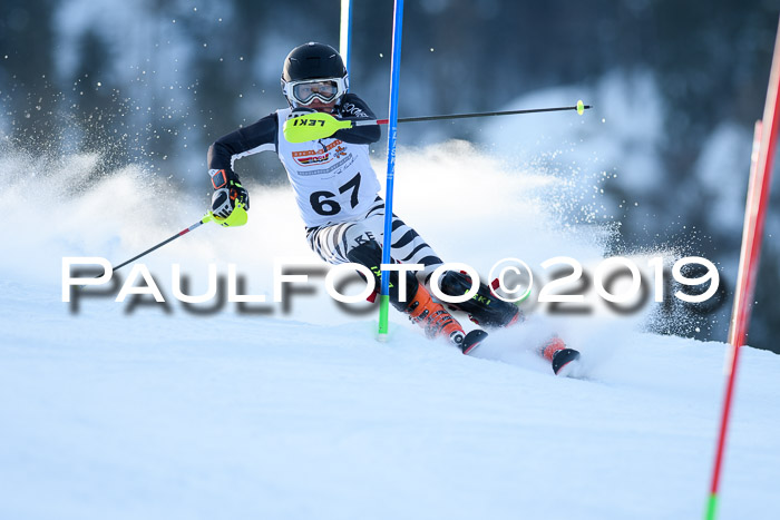 DSV Dt. Schülercup U14 SL 20.01.2019 Slalom