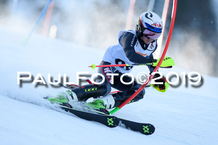 DSV Dt. Schülercup U14 SL 20.01.2019 Slalom