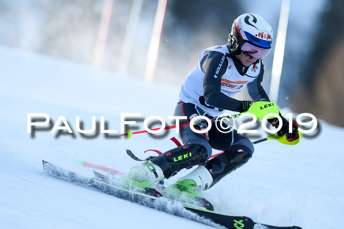 DSV Dt. Schülercup U14 SL 20.01.2019 Slalom