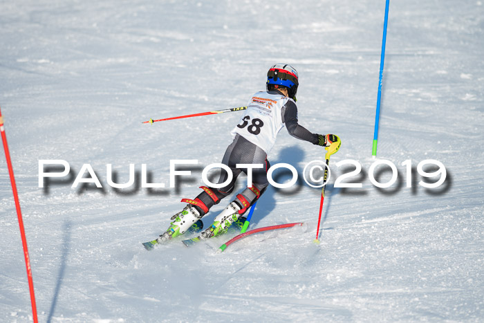 DSV Dt. Schülercup U14 SL 20.01.2019 Slalom