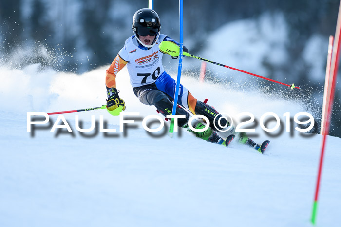 DSV Dt. Schülercup U14 SL 20.01.2019 Slalom