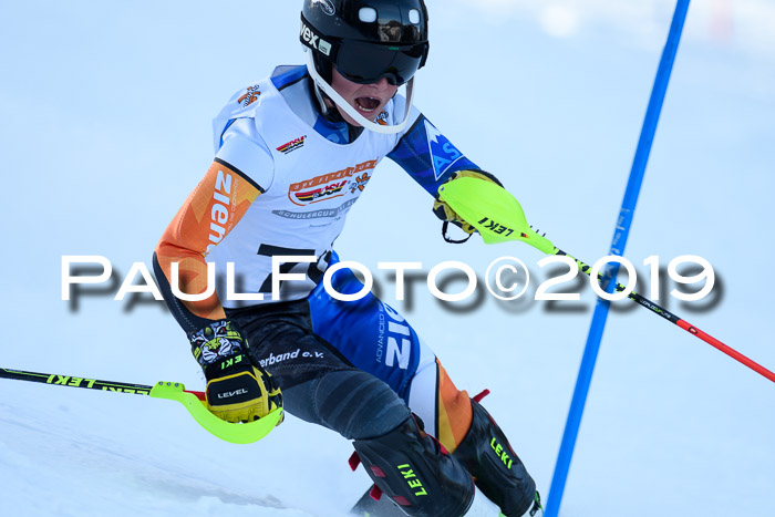 DSV Dt. Schülercup U14 SL 20.01.2019 Slalom