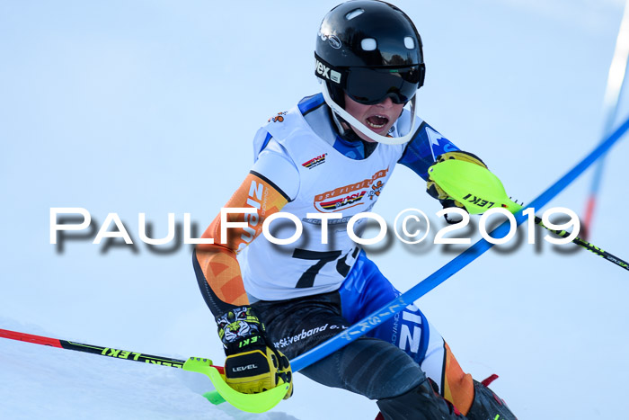 DSV Dt. Schülercup U14 SL 20.01.2019 Slalom