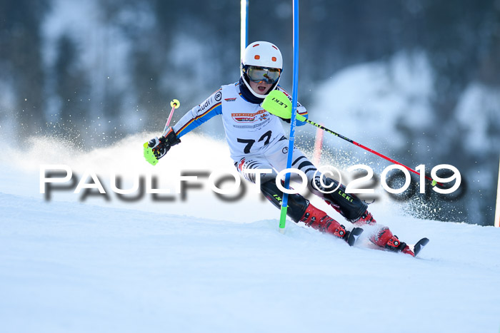 DSV Dt. Schülercup U14 SL 20.01.2019 Slalom