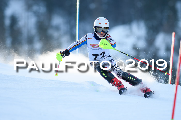 DSV Dt. Schülercup U14 SL 20.01.2019 Slalom